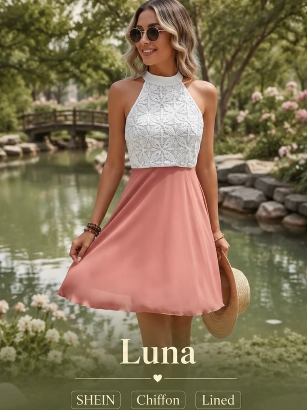پیراهن تابستانی Luna SHEIN سایز S | M | L | XL