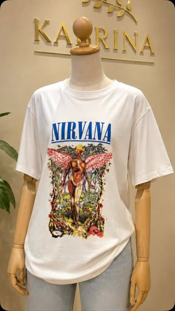 تی‌شرت NIRVANA مدل کژوال