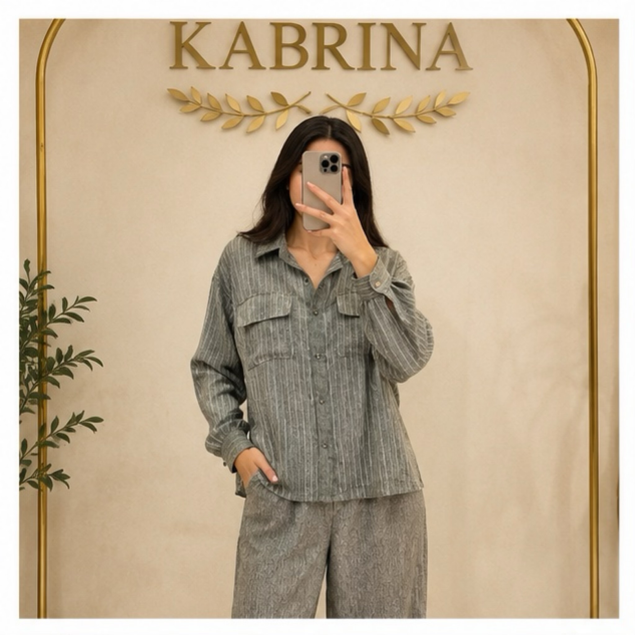 شومیز زنانه راه راه نخی